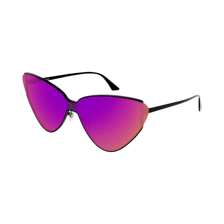 Balenciaga Cat Eye Sunglasses Black/Violet