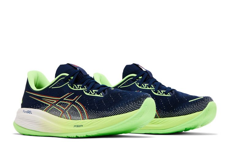 Asics Gel Cumulus 26 Limited Edition Blue Expanse Illuminate Green
