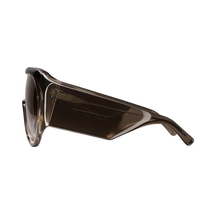 Phoebe Philo Bombé Oversized Frame Sunglasses Fume