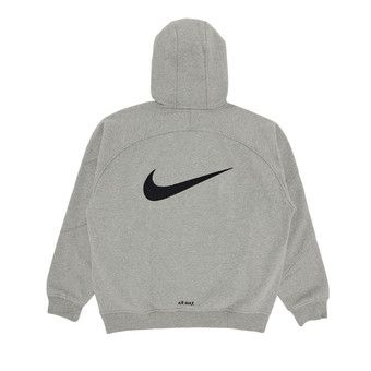 【Supreme x Nike】Hooded Sweatshirt★Heather Grey★24SS★ Buy Supreme x Nike Hooded Sweatshirt 'Heather Grey