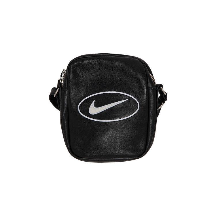 Buy Supreme x Nike Leather Shoulder Bag 'Black' - SS25B1 Buy Supreme x Nike Leather Shoulder Bag 'Black' - SS25B1
