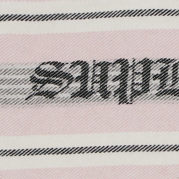 Buy Supreme Woven Stripe Hooded Jacket 'Pink' - SS25J14 PINK