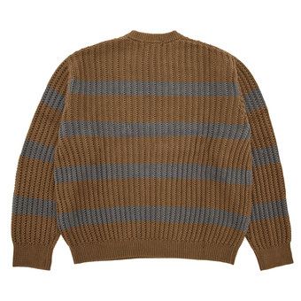 トップス Loose Gauge Stripe Small Box Sweater Supreme Loose Gauge Stripe Small Box Sweater (SS25) - $148
