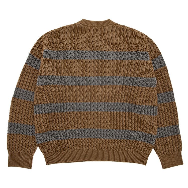 【Supreme】Loose Gauge Stripe Small Box Sweater★Navy★25SS Supreme Loose Gauge Stripe Small Box Sweater (SS25) - $148