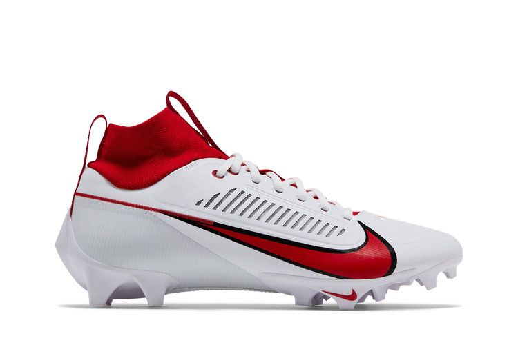 NEW Nike Vapor Edge 360 2 TB Football Cleats FN7759-108 Size 10.5 White Red Nike Vapor Edge Pro 360 2 White/Red Football Cleats FN7759  main image 4