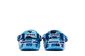 Crocs Classic Clog A Bathing Ape ABC Camo Blue – EKICKS