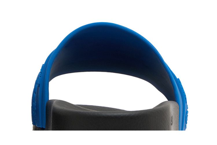 Amiri Bandana Chain Pool Slide Blue Paisley