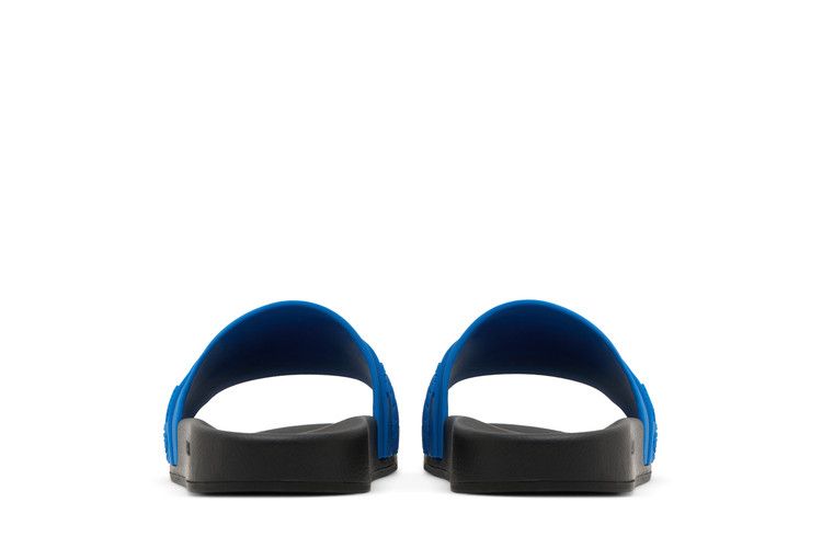 Amiri Bandana Chain Pool Slide Blue Paisley