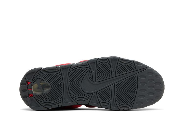 Buy Air More Uptempo Low 'Dark Grey Light Crimson' - FZ3055