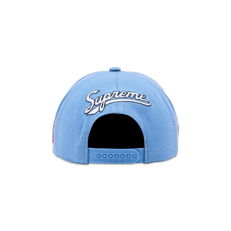 Buy Supreme World Famous S Logo 6-Panel 'Light Blue