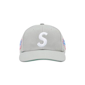 Buy Supreme World Famous S Logo 6-Panel 'Grey' - SS25H23