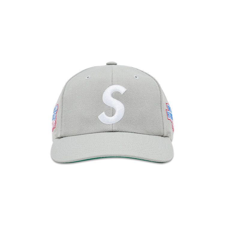 Buy Supreme World Famous S Logo 6-Panel 'Grey' - SS25H23