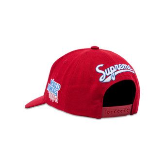 Buy Supreme World Famous S Logo 6-Panel 'Red' - SS25H23 RED