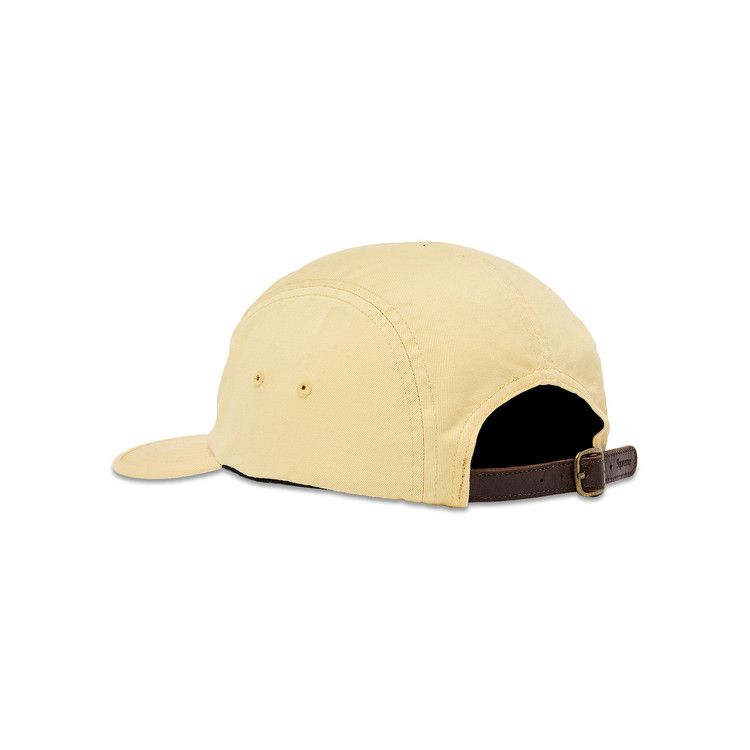 Buy Supreme Washed Chino Twill Camp Cap 'Light Yellow' - SS25H40