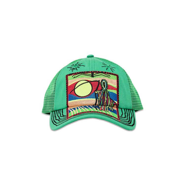 Buy Supreme Reaper Mesh Back 6-Panel 'Green' - SS25H54 GREEN | GOAT