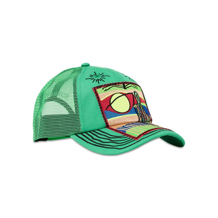 Buy Supreme Reaper Mesh Back 6-Panel 'Green' - SS25H54 GREEN | GOAT