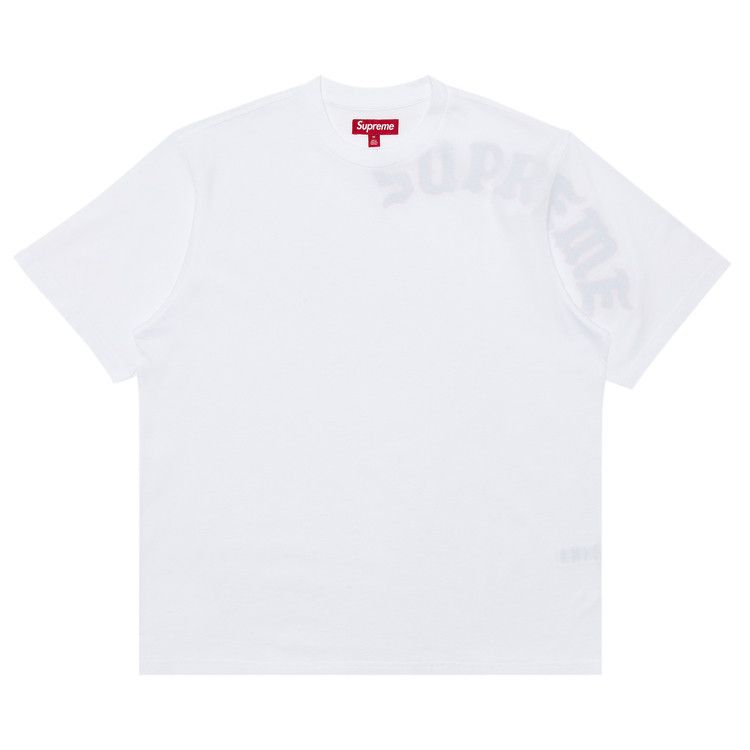 Buy Supreme Brushed Arc Short-Sleeve Top 'White' - SS25KN25