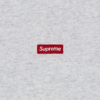Buy Supreme Small Box Half Zip Pullover 'Ash Grey' - SS25SW6 ASH