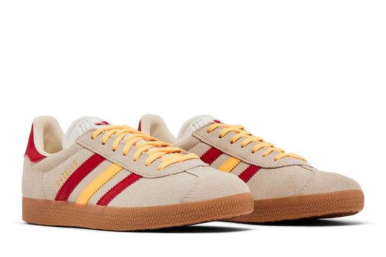 Adidas Wmns Gazelle 'white Spark Scarlet'