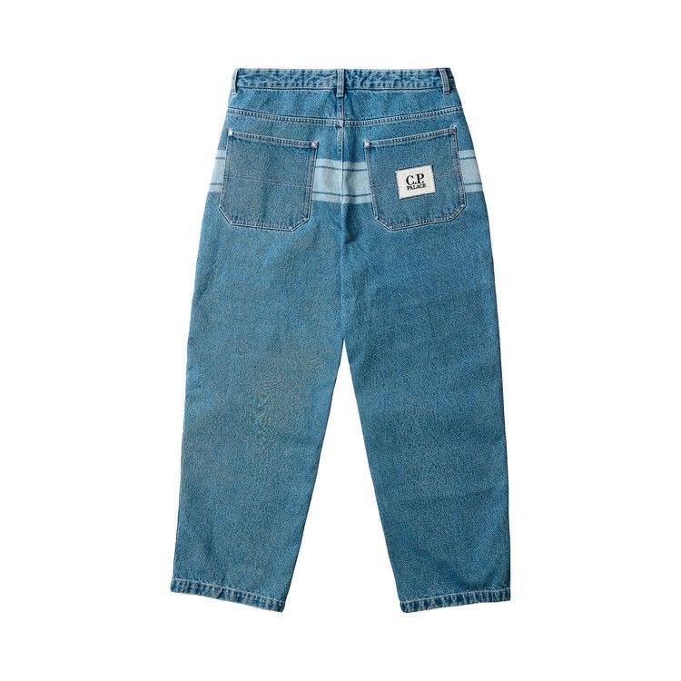 Buy Palace x C.P. Company Denim 14 3/4oz 5-Pocket Pant 'Denim
