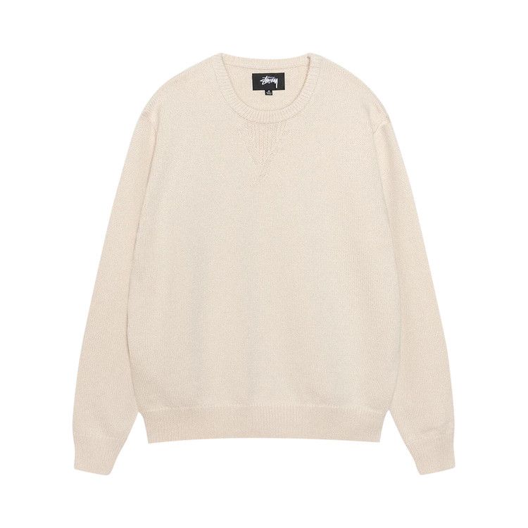 Buy Stussy Handwritten Sweater 'Natural' - 117263 NATU | GOAT