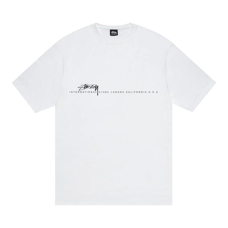 Stussy Smooth 80 Tee 'white'