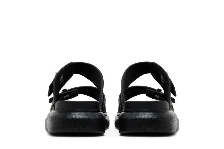 ALEXANDER MCQUEEN｜SLIPPERS (663563 W4Z51 1081) Black Hybrid Sandals - ALEXANDER MCQUEEN - Russocapri