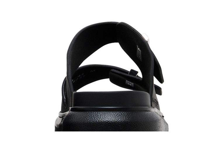 Alexander Mcqueen Hybrid Double Buckle Sandal 'black'