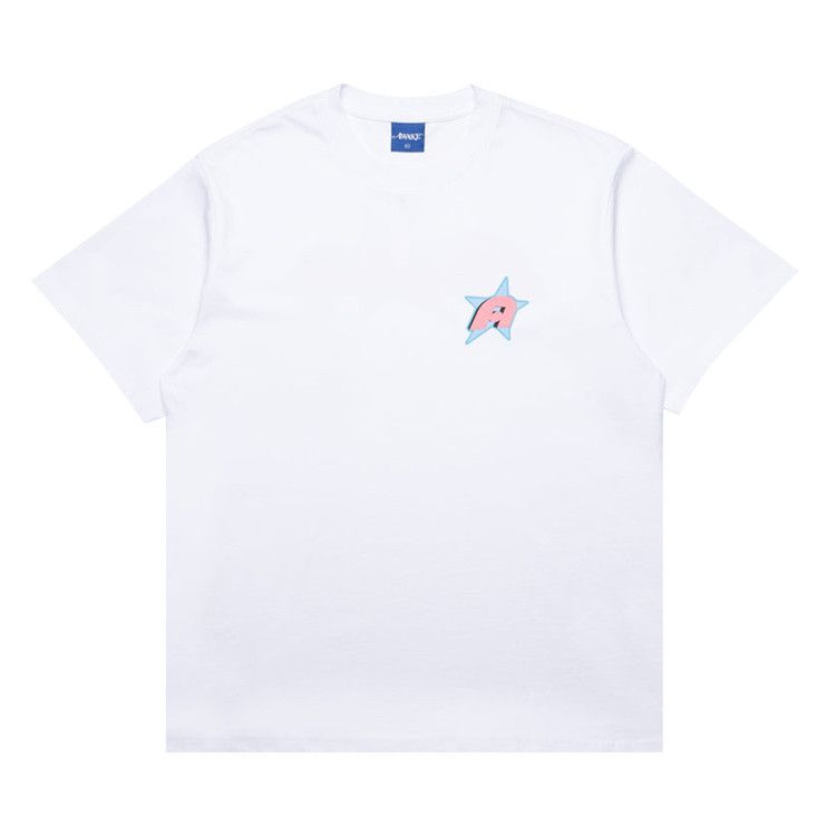 Tシャツ・カットソー AWAKE NY Men T Shirts AWK SP25 TS010CO WH WHITE Awake NY White T-shirt with target print | TheDoubleF