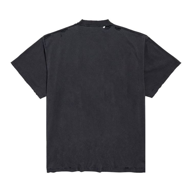 Balenciaga 3B Liquefied T-Shirt Faded Black/Anthracite