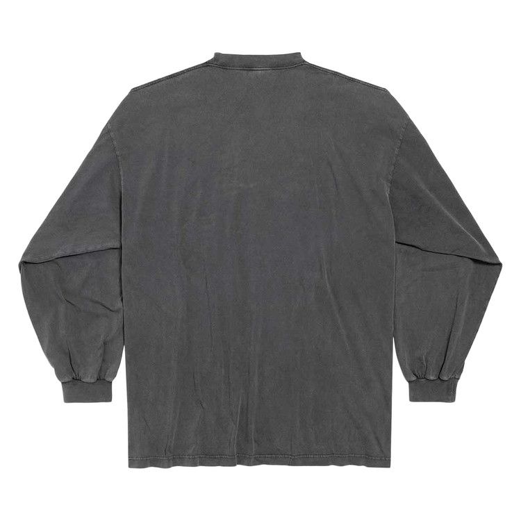 Balenciaga Tbilisi Long-Sleeve T-Shirt Black