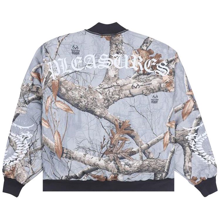 Pleasures Dragon Bomber Jacket 'Grey Edge' — foto 3