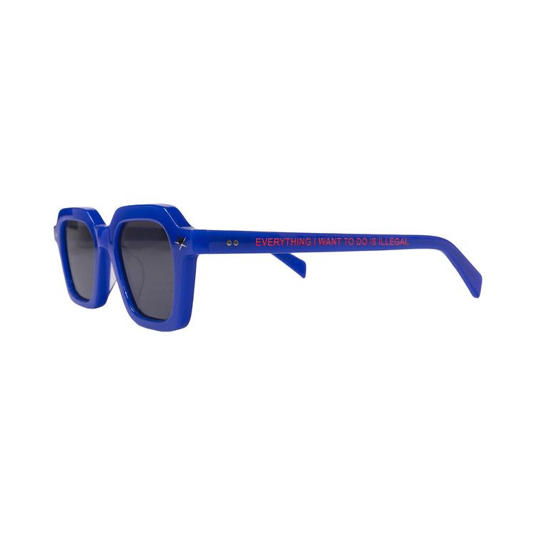 Pleasures Era Sunglasses 'Blue' — foto 3