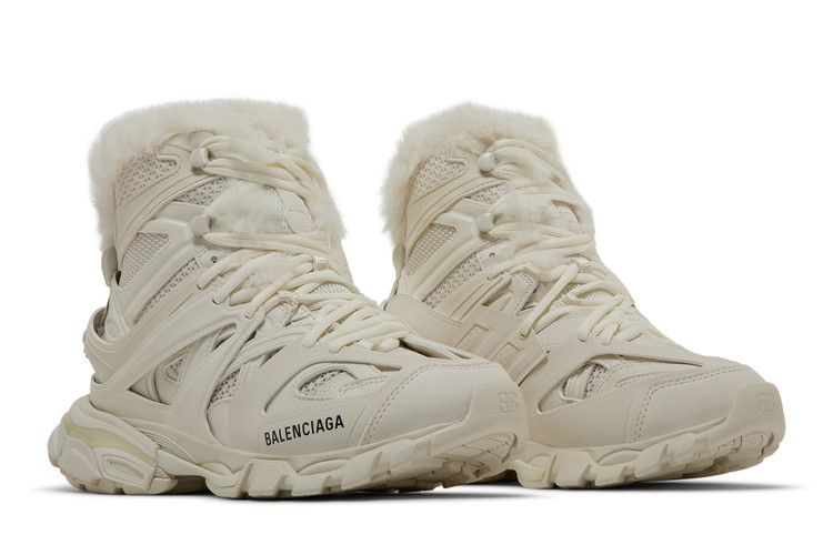 Balenciaga Wmns Track Hike 'Faux Fur - Beige'