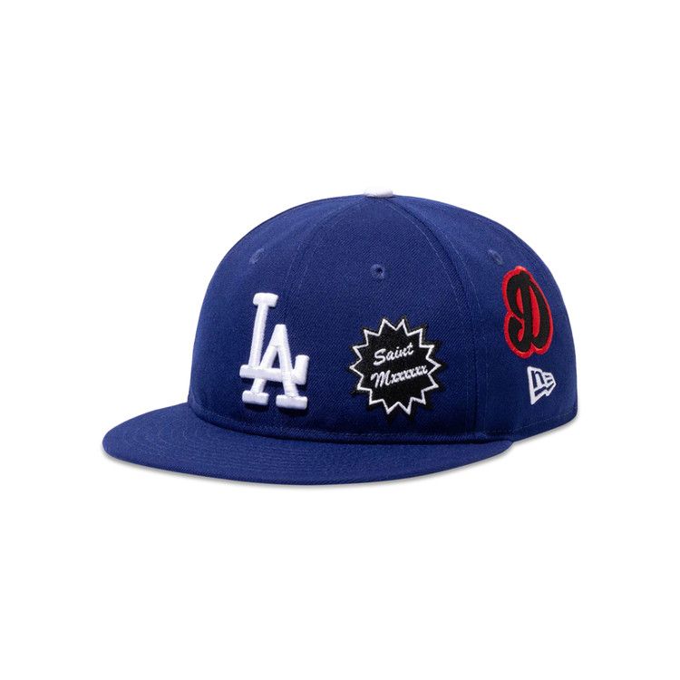 SAINT M xxxxxx NEW ERA MLB LA キャップ Buy SAINT Mxxxxxx x MLB x New Era Dodgers Cap 'Blue' - SM HR8 0000