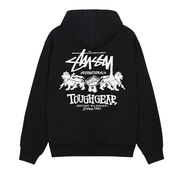 Stussy Tough Gear International Hoodie 'black'