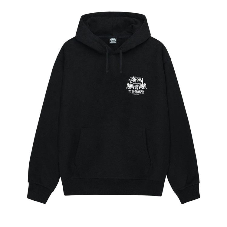 Stussy Tough Gear International Hoodie 'black'