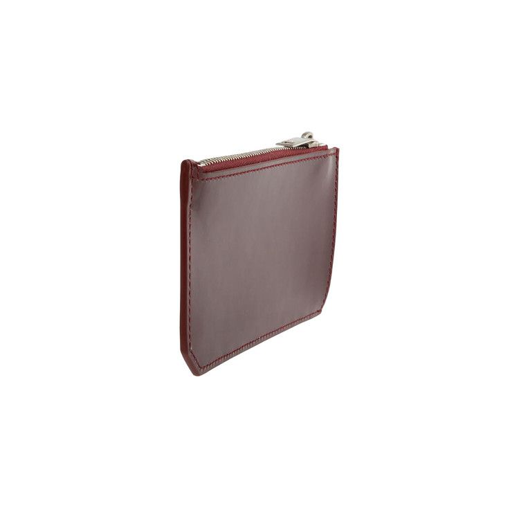 Saint Laurent Zip Wallet Bordeaux
