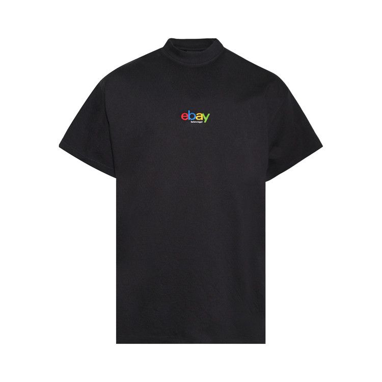 Balenciaga Oversized T-Shirt Washed Black