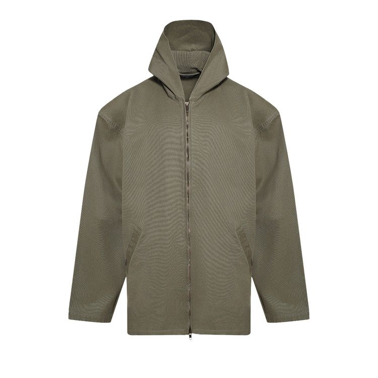 Balenciaga Zip-Up Hooded Jacket Linden