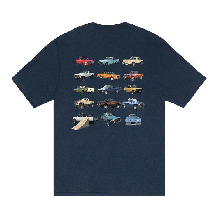 Stussy Pickup T-Shirt Navy Price in India | Culture Circle