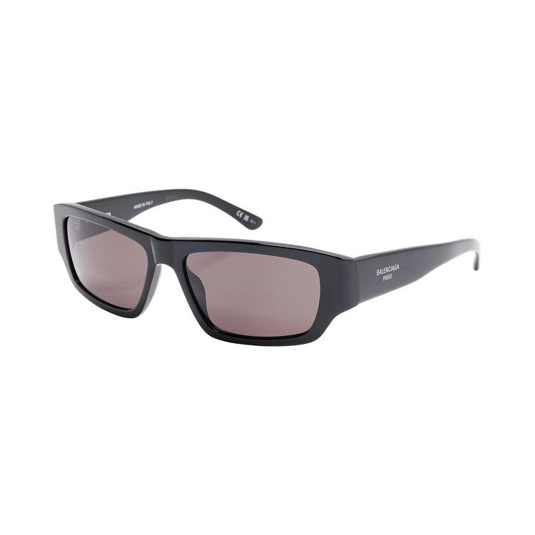 Balenciaga Rectangular Sunglasses Black/Grey
