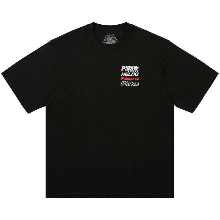 Buy Palace Racey T-Shirt 'Black' - P28TS120 | GOAT
