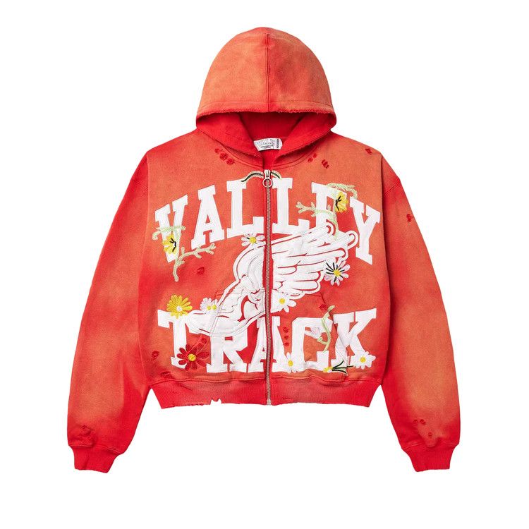 Buy Vale Forever Garden Zip Up Hoodie 'Red' - 11451