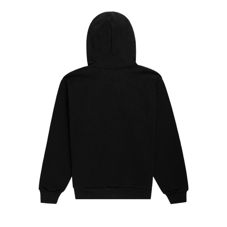 Sp5der OG Web Studded Zip Hoodie 'black'