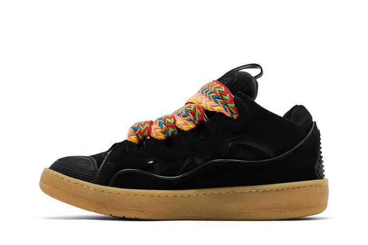 Buy Lanvin Wmns Curb Sneakers 'Black Gum' - FW SKDK02 DRA2 A2110
