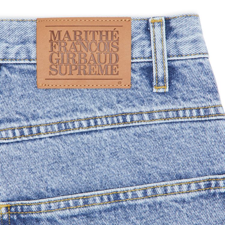 MarithéFrançoisGirbaud XStitchDenimPants Supreme Marithé + François Girbaud Zip Up Hooded Sweatshirt