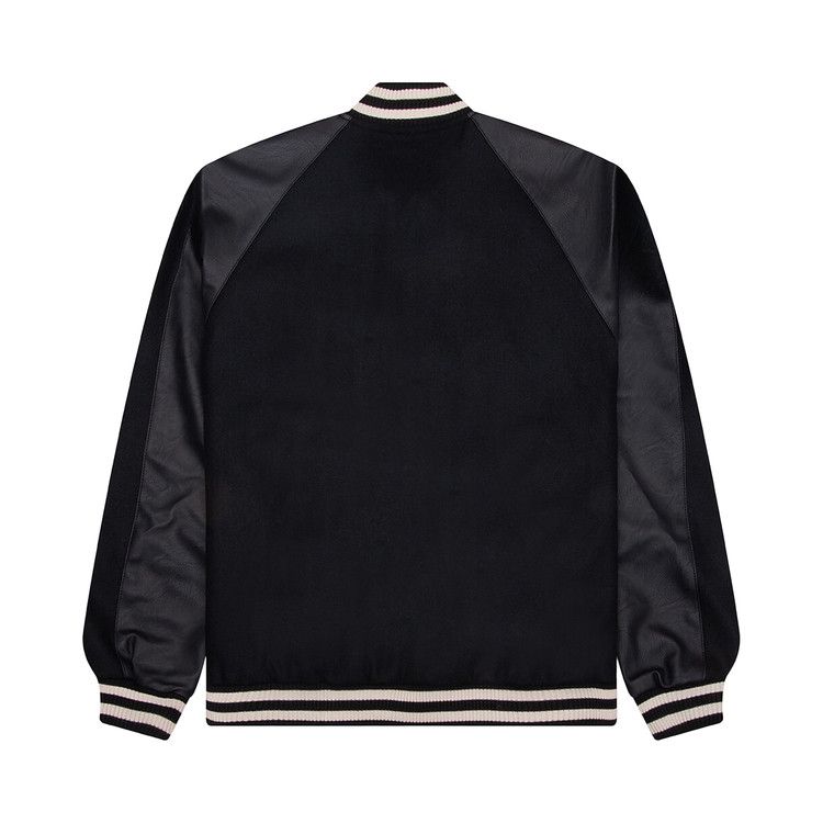 Represent Clo Raglan Varsity Jacket 'black'