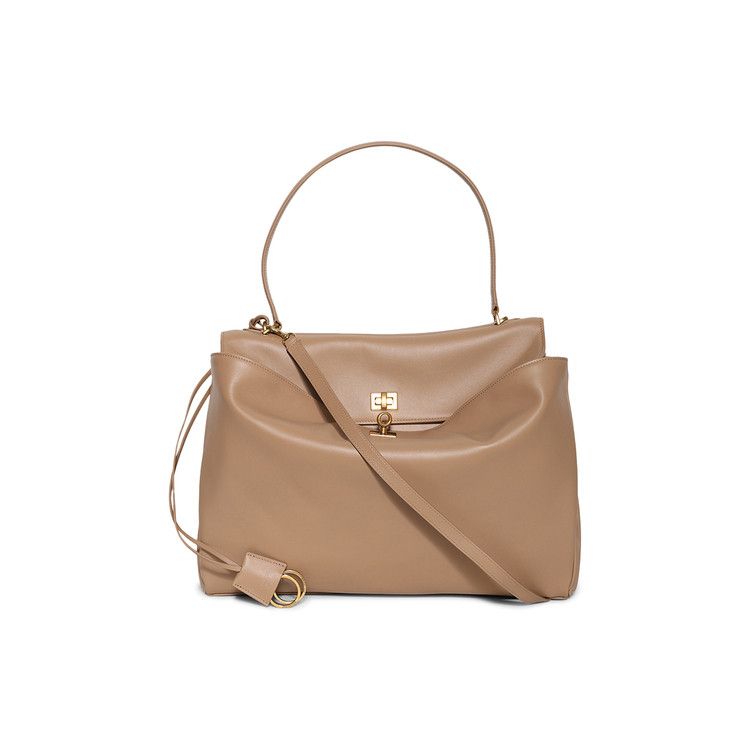 Balenciaga Rodeo Large Handbag Latte