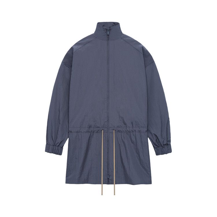 Fear Of God Essentials Ripstop Mockneck Anorak 'marine'